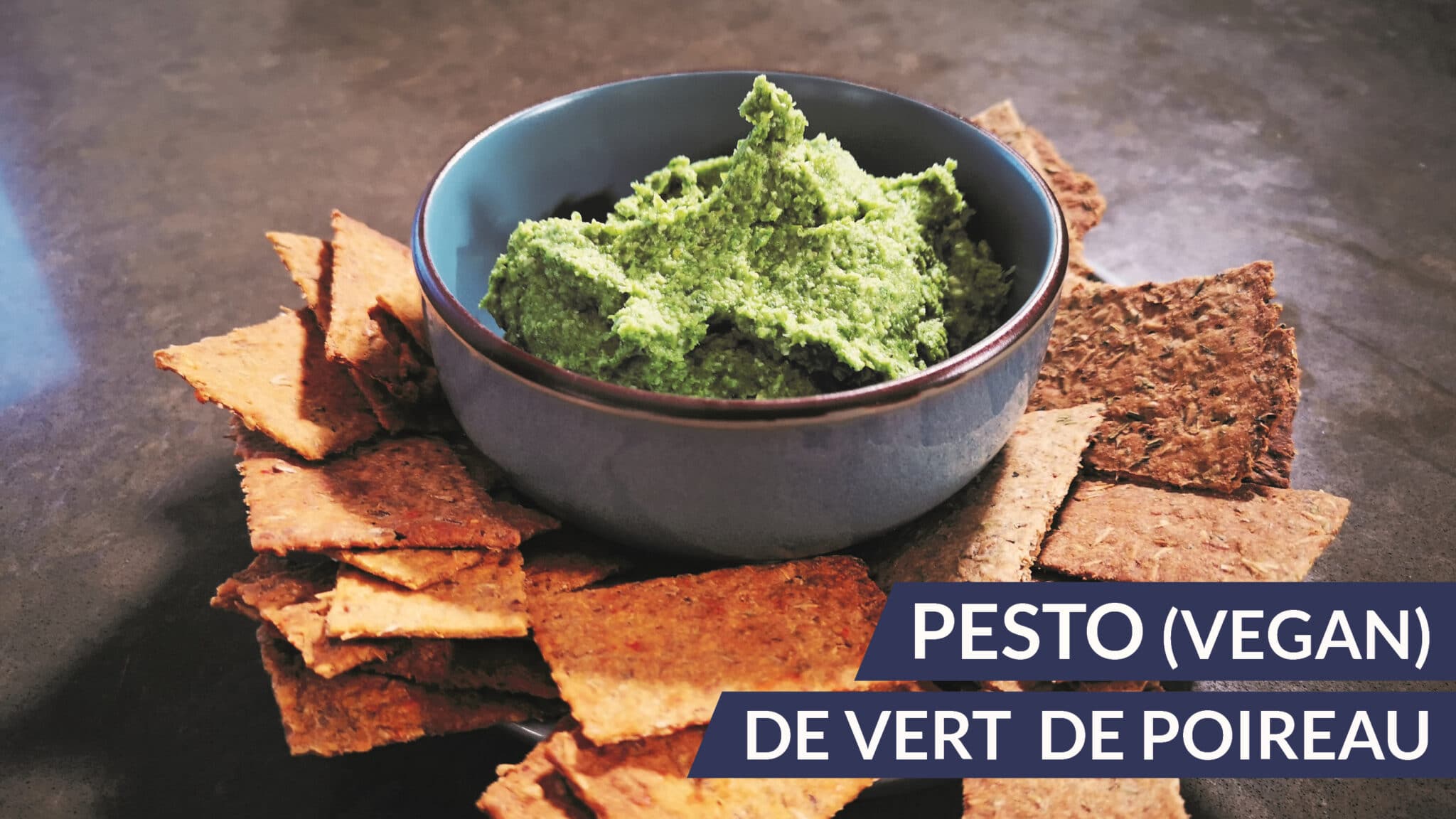 Pesto de vert de Poireau [Recette vegan] - OURO, Biscuiterie Circulaire de  Touraine